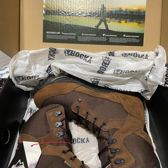 ROCKY RIDGE TOP HIKER MENS MEDIUM WIDTH SHOES RKS0384 WATERPROOF,600g INSULATION - Picture 5 of 7